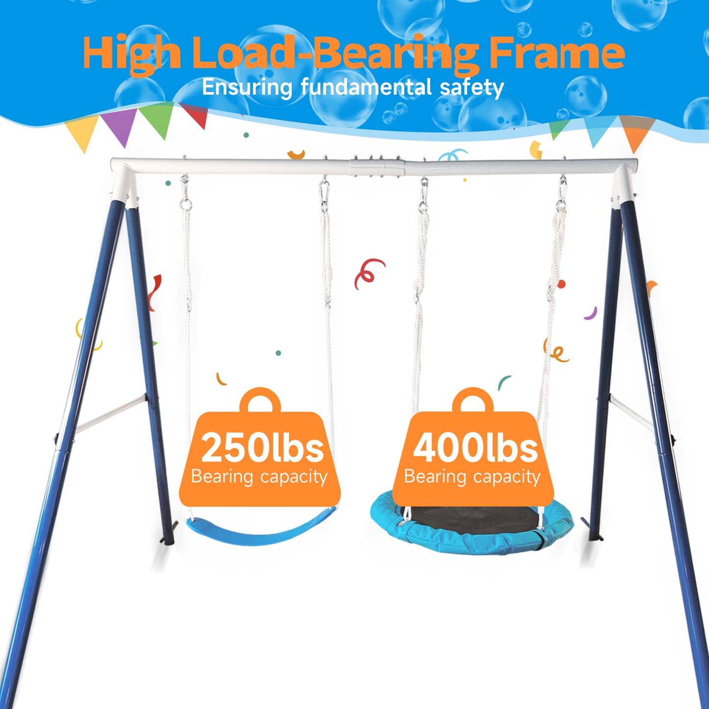 SkyNest Adventure Swing Set