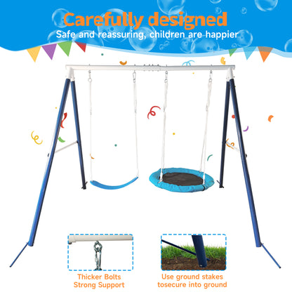 SkyNest Adventure Swing Set