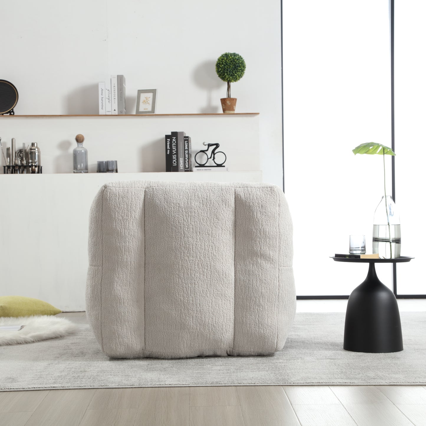 The CloudLounge Plush Bean Bag Chair