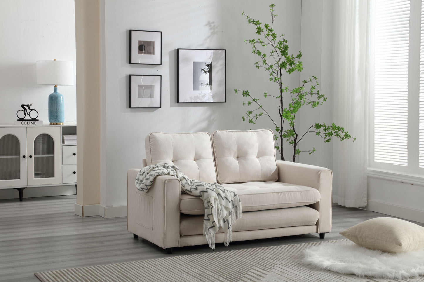 The UrbanFlex Convertible Sofa Bed