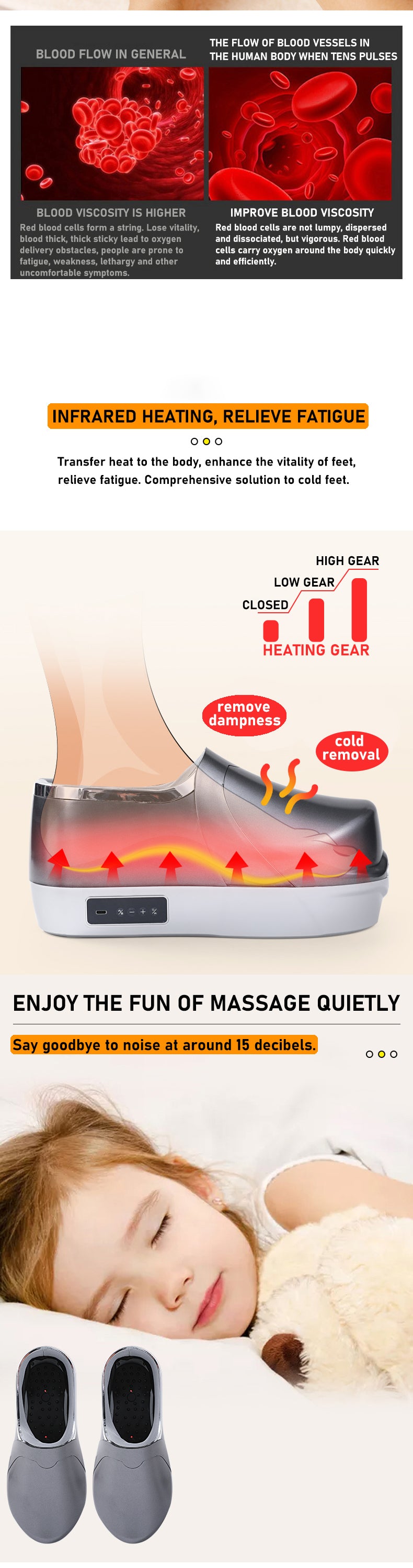 ThermaStep Infrared Massage Recovery Shoes