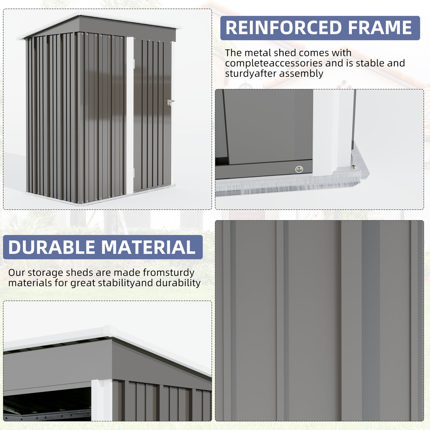 IronPeak Outdoor Storage Shed