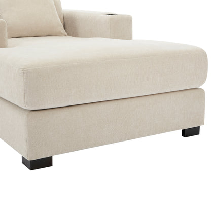 The Executive Lounge Oversized Smart Chaise Chair