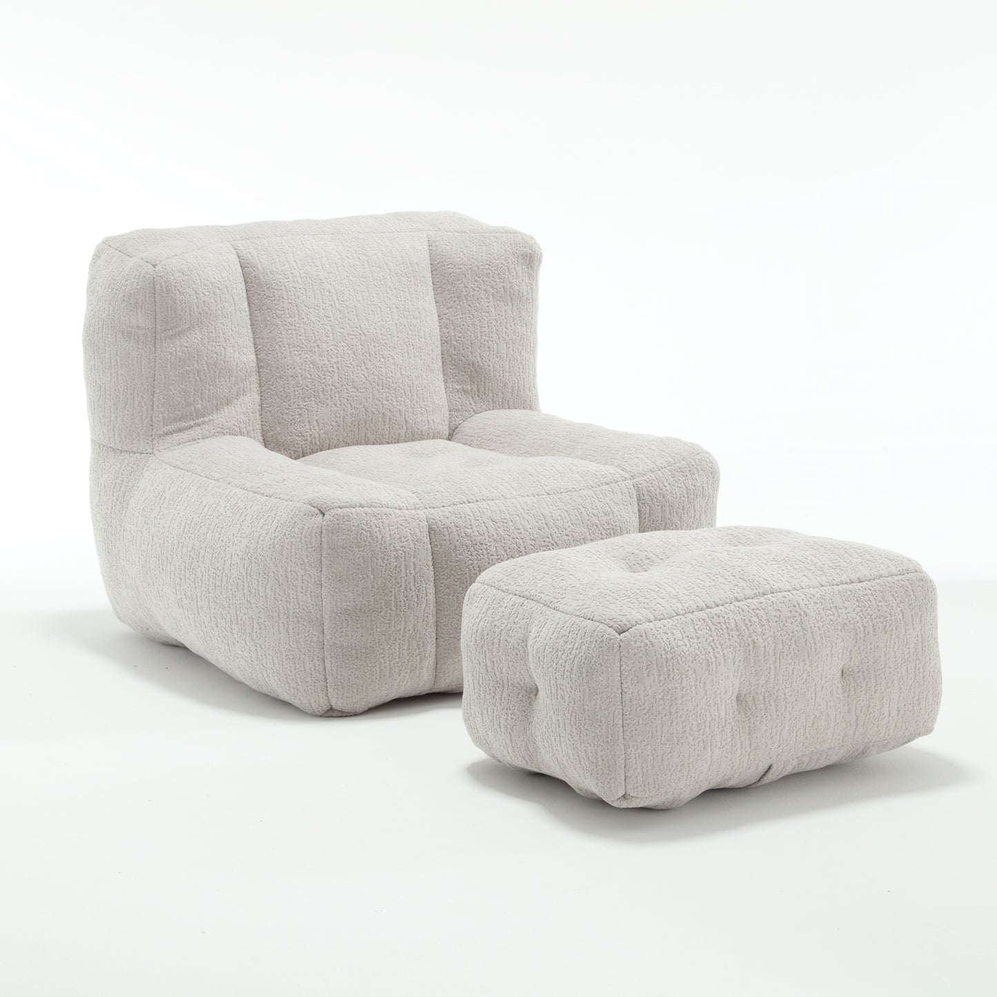 The CloudLounge Plush Bean Bag Chair