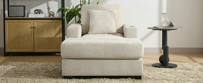The Executive Lounge Oversized Smart Chaise Chair