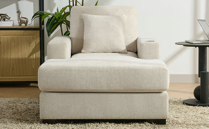 The Executive Lounge Oversized Smart Chaise Chair
