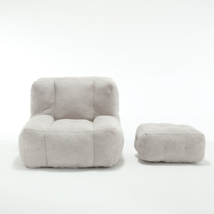 The CloudLounge Plush Bean Bag Chair