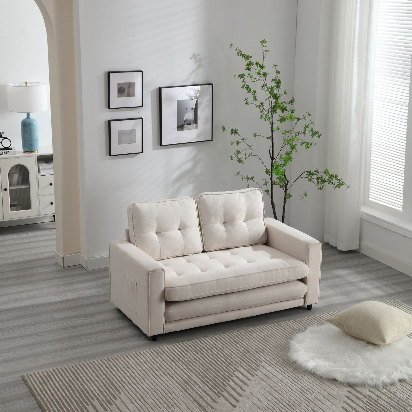 The UrbanFlex Convertible Sofa Bed
