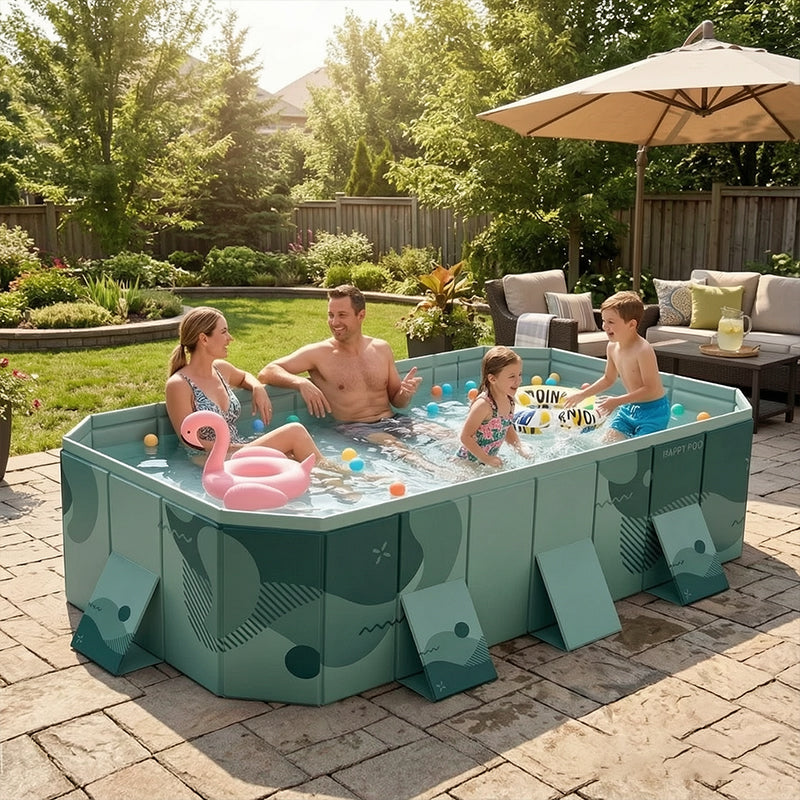 AquaNest Foldable Family Pool