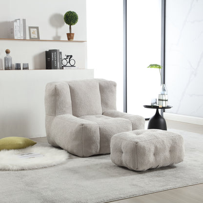 The CloudLounge Plush Bean Bag Chair