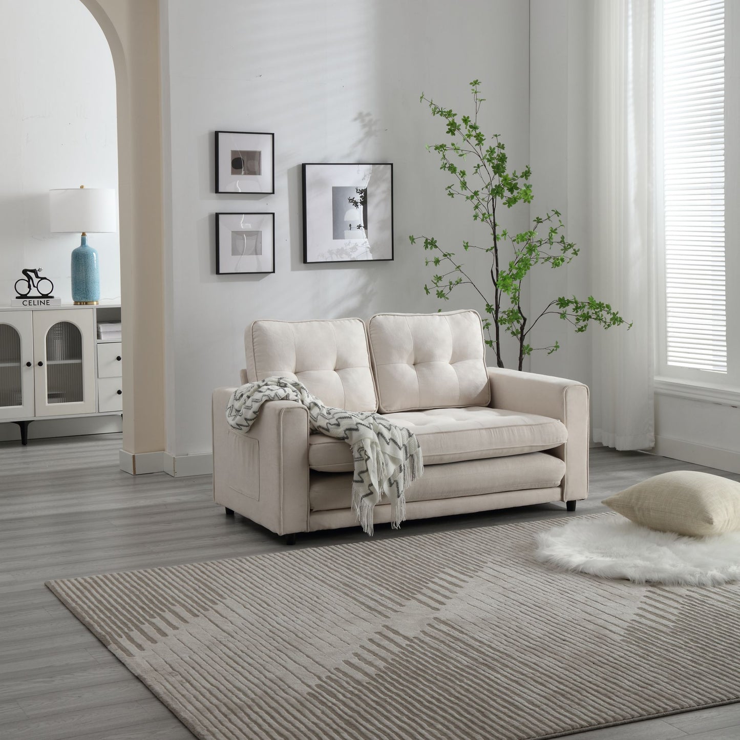 The UrbanFlex Convertible Sofa Bed