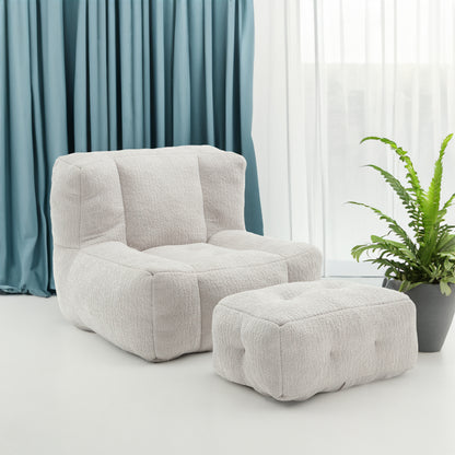 The CloudLounge Plush Bean Bag Chair
