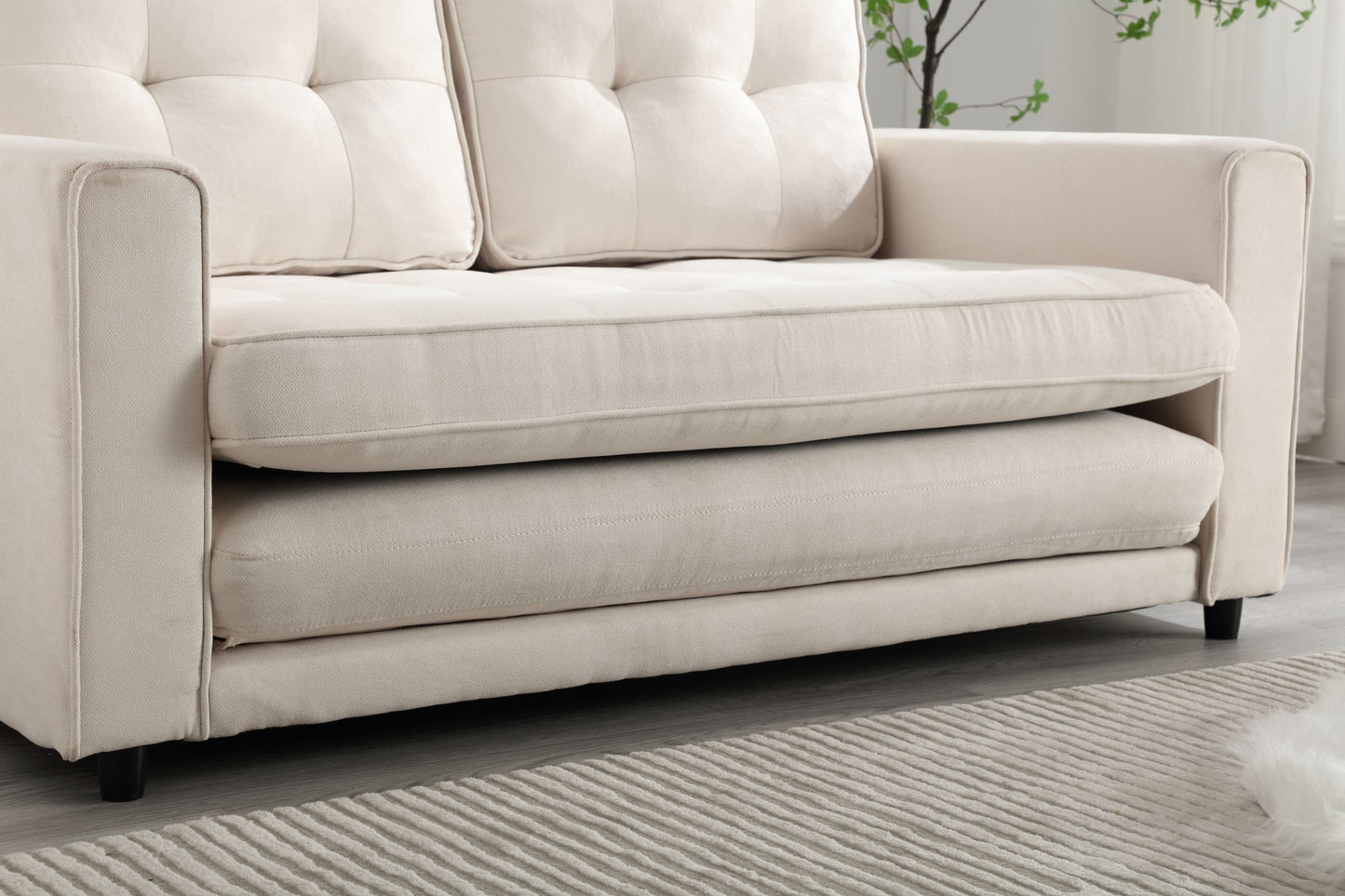 The UrbanFlex Convertible Sofa Bed