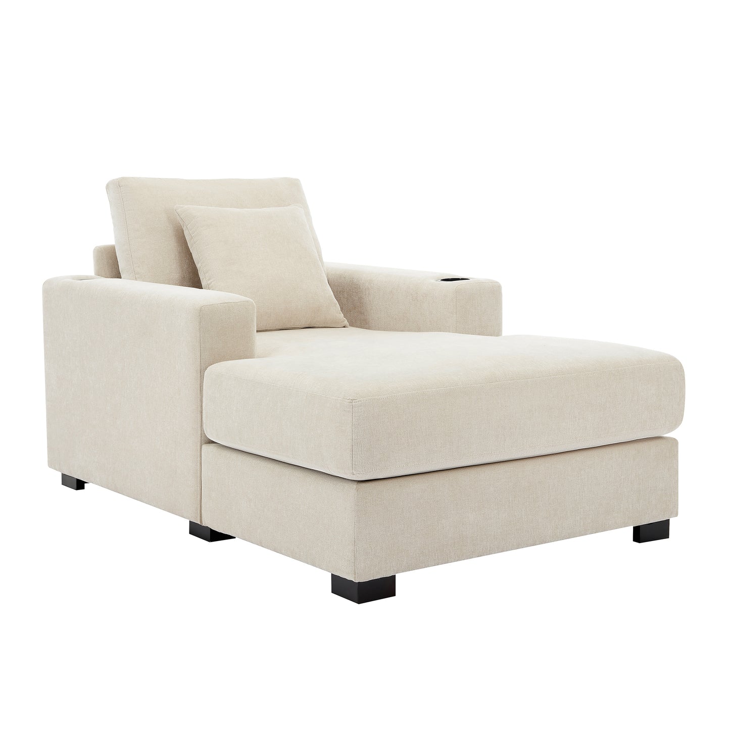 The Executive Lounge Oversized Smart Chaise Chair