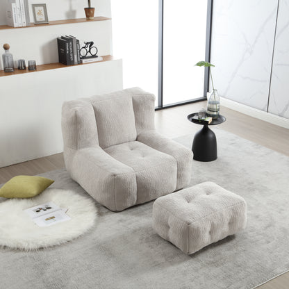 The CloudLounge Plush Bean Bag Chair