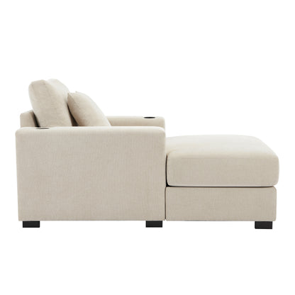 The Executive Lounge Oversized Smart Chaise Chair