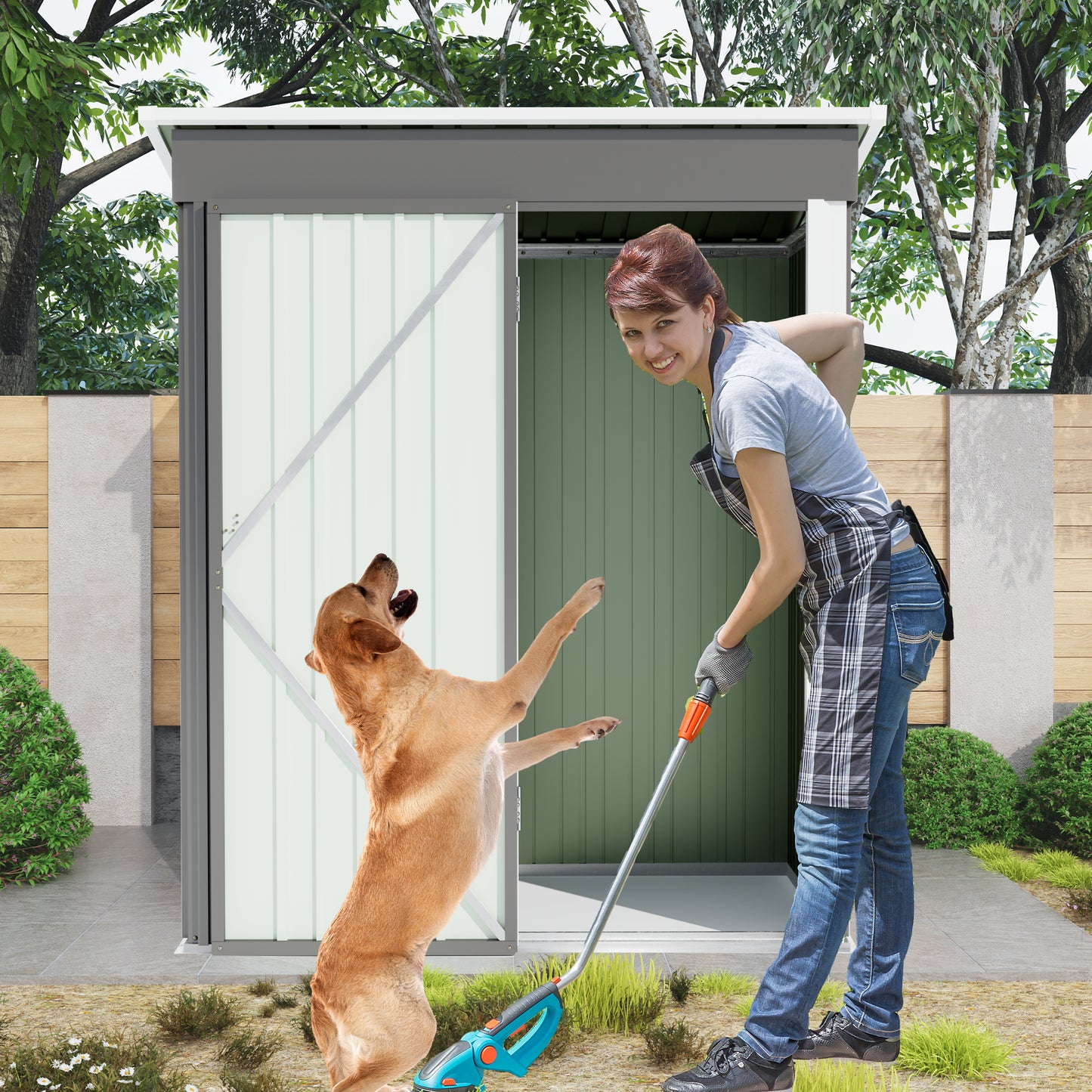 IronPeak Outdoor Storage Shed