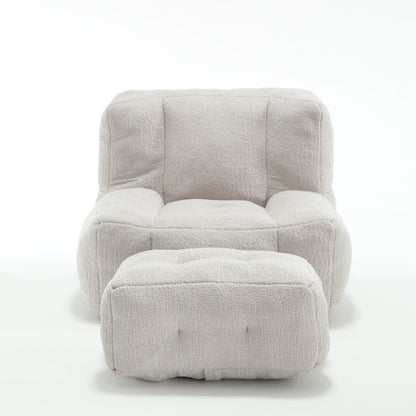 The CloudLounge Plush Bean Bag Chair