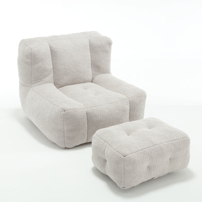 The CloudLounge Plush Bean Bag Chair