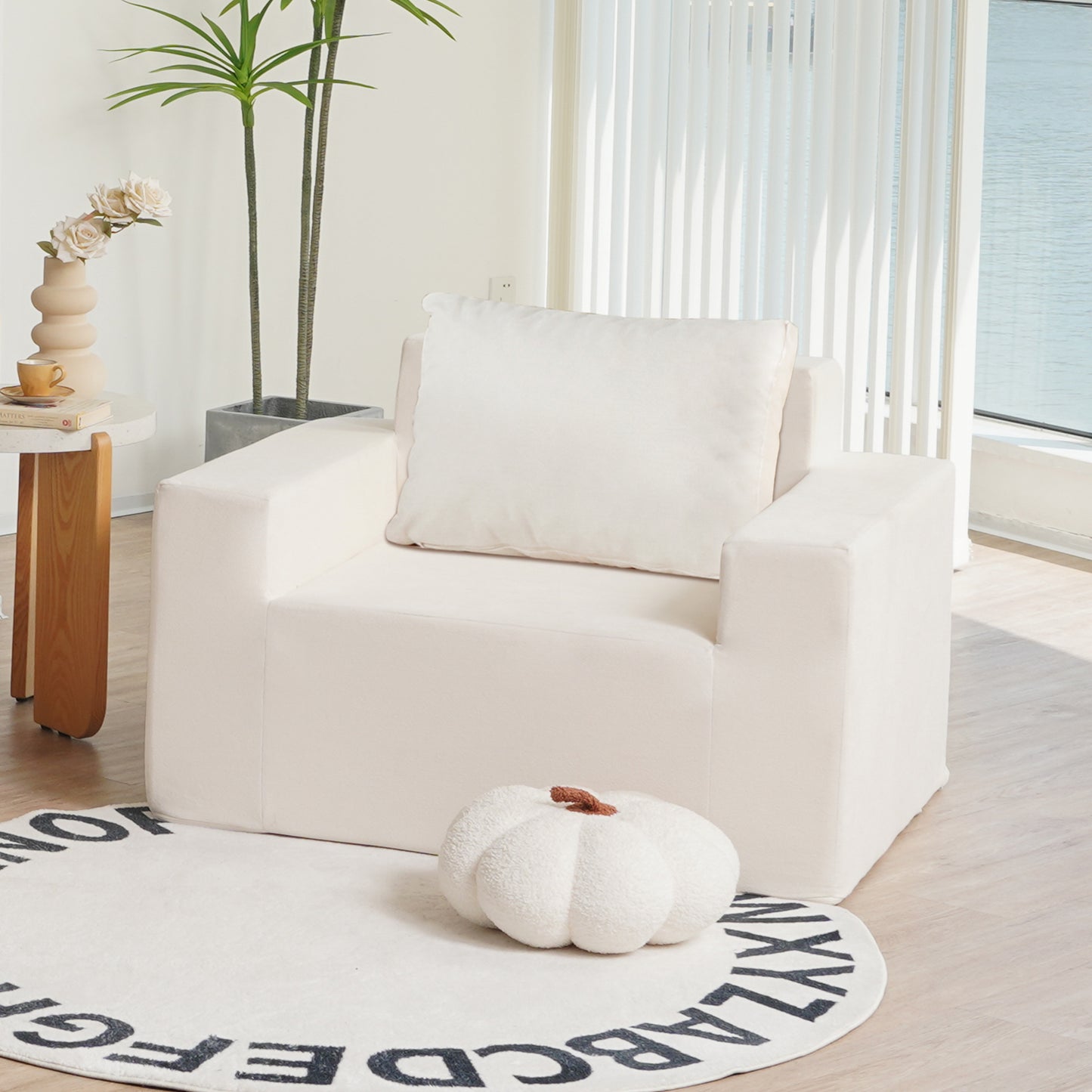 The CloudNest Foam Lounge Chair