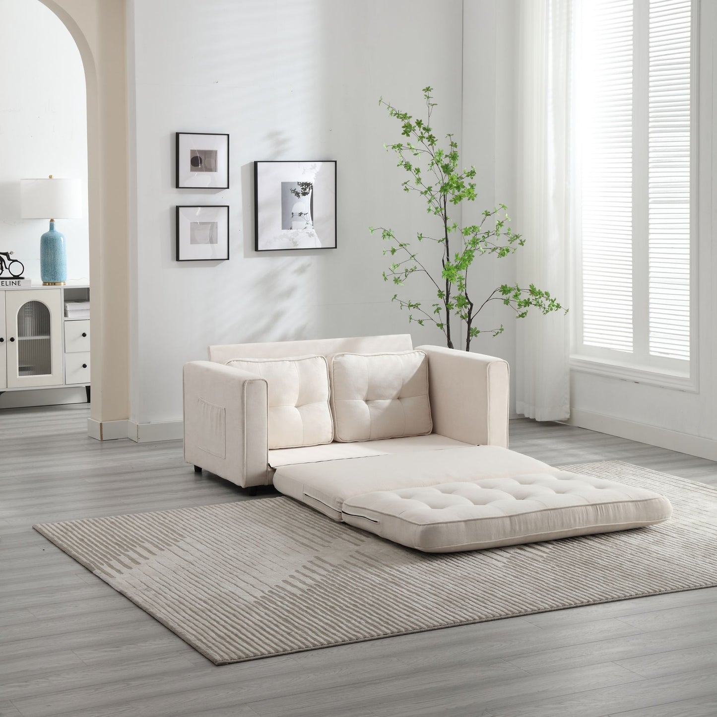 The UrbanFlex Convertible Sofa Bed