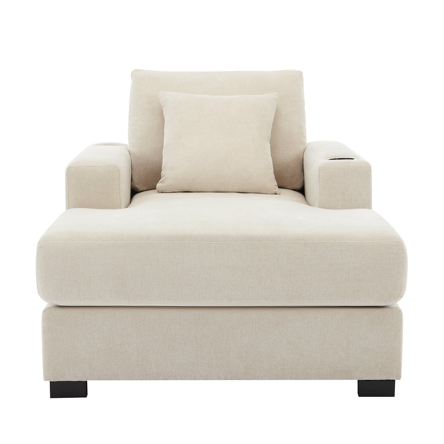 The Executive Lounge Oversized Smart Chaise Chair