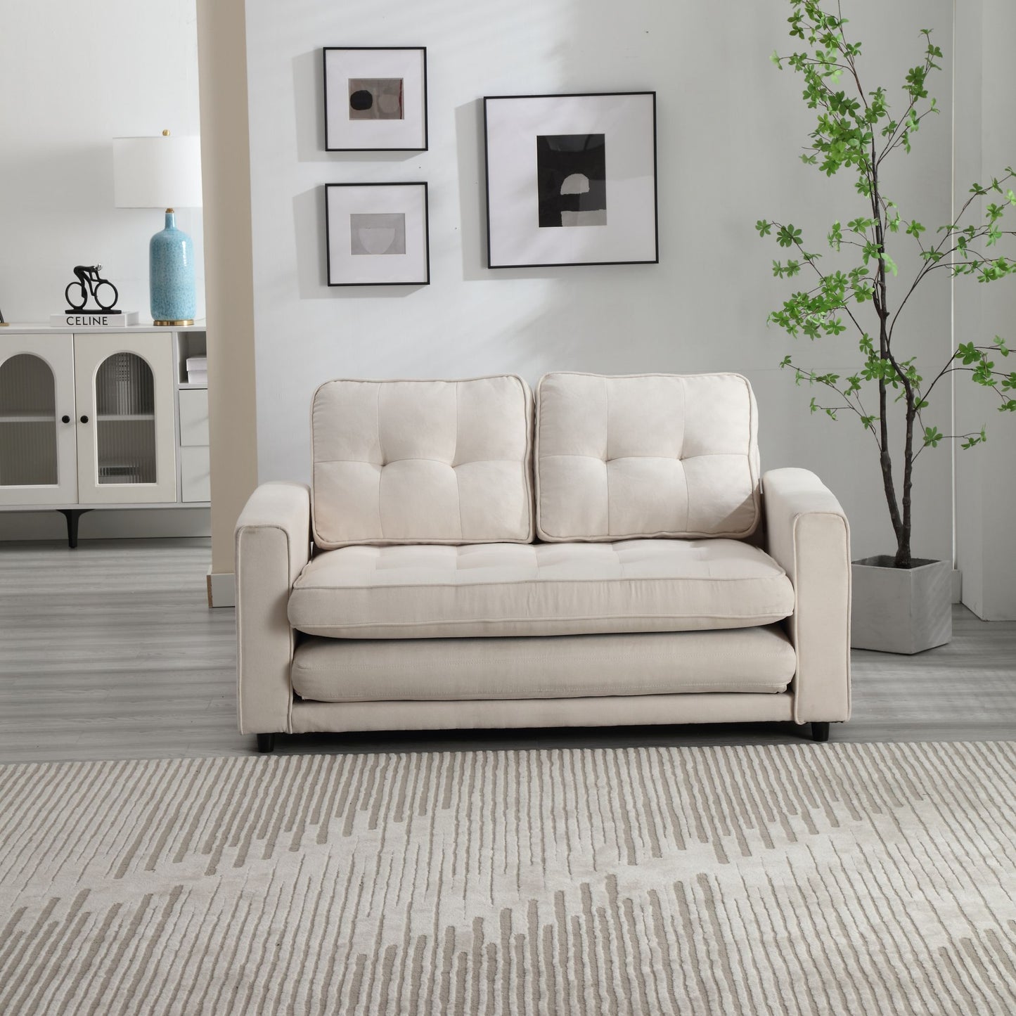 The UrbanFlex Convertible Sofa Bed