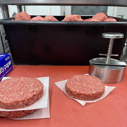 GrillMaster Stainless Steel Burger Press