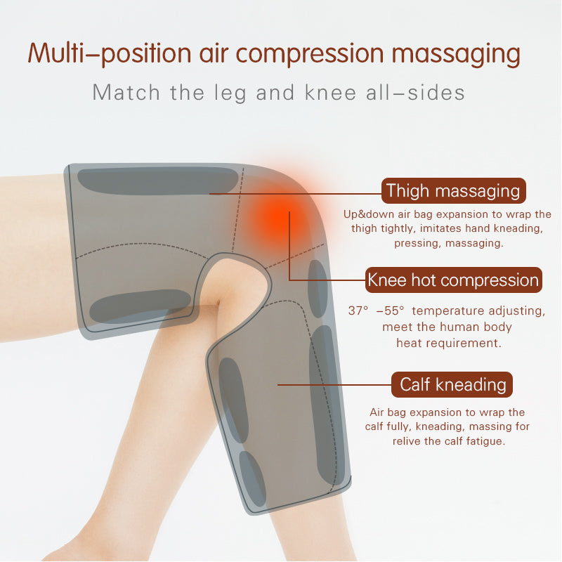 AeroRelief Heated Leg Recovery Massager