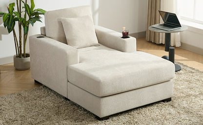 The Executive Lounge Oversized Smart Chaise Chair