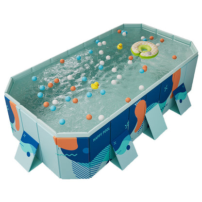 AquaNest Foldable Family Pool