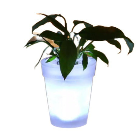 GlowBloom Solar Planter Light-Light Up Your Garden—Day & Night