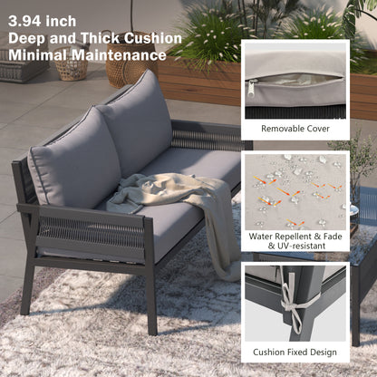 Solvèra Luxe Patio Conversation Set