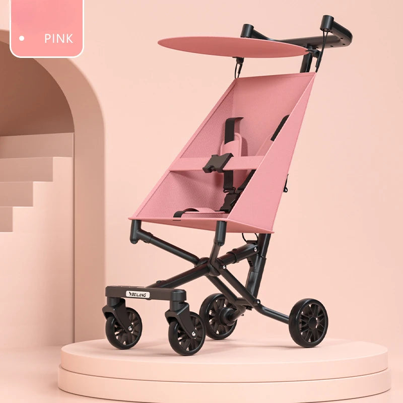 Baby Stroller for Big Kids Ultra Lightweight Foldable Stroller Travel Children's Umbrella Stroller Removable and Washable