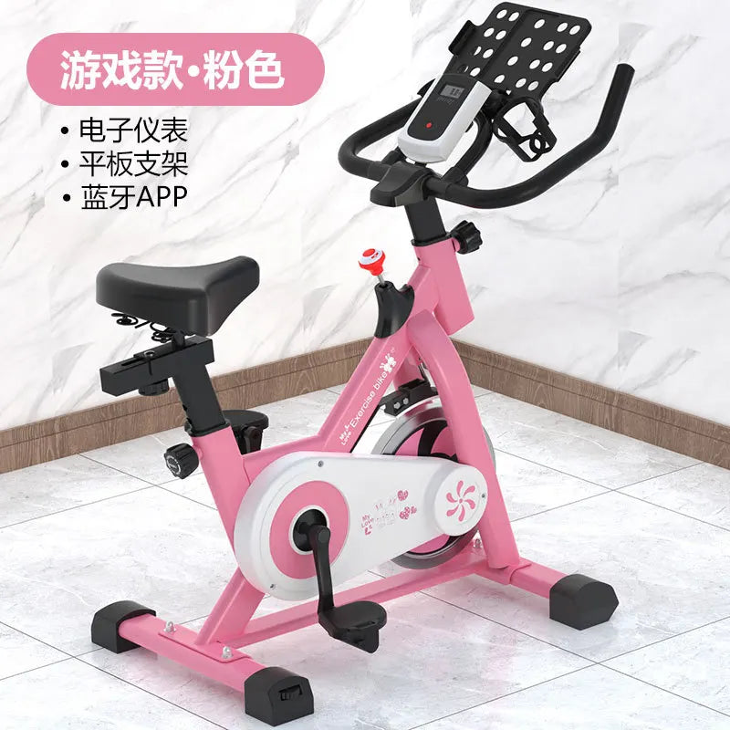 Kids Indoor Spinning Exercise Bike – Silent Home Cardio Fitness Bicycle