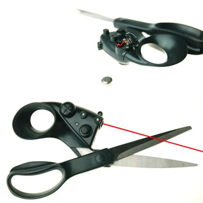 Laser Guided Precision Scissors – Perfect Straight Cuts Every Time