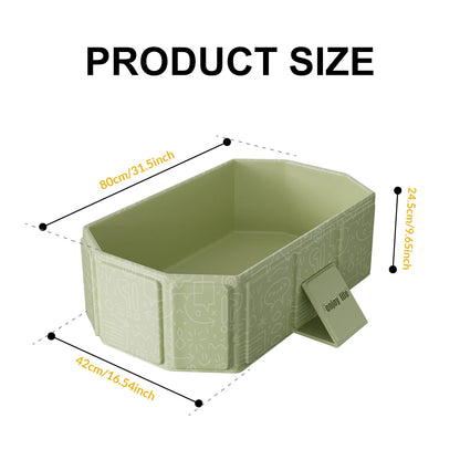 1 foldable bathtub for family use, a convenient summer garden pool for storage, and a baby bathtub suitable for family travel