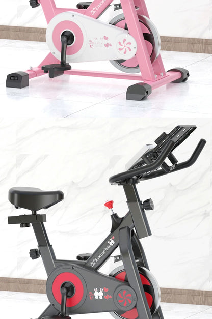Kids Indoor Spinning Exercise Bike – Silent Home Cardio Fitness Bicycle