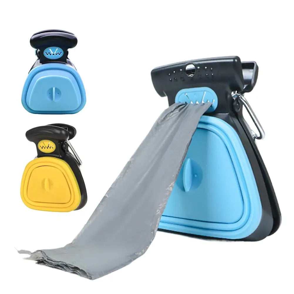 Foldable Portable Pet Poop Scooper – Hygienic One-Hand Waste Picker for Dogs