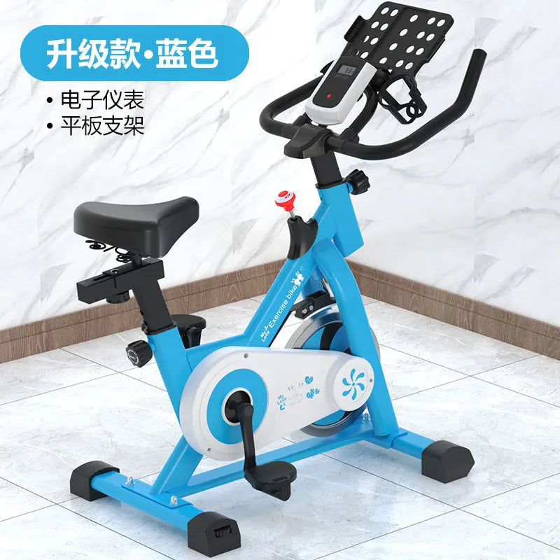 Kids Indoor Spinning Exercise Bike – Silent Home Cardio Fitness Bicycle