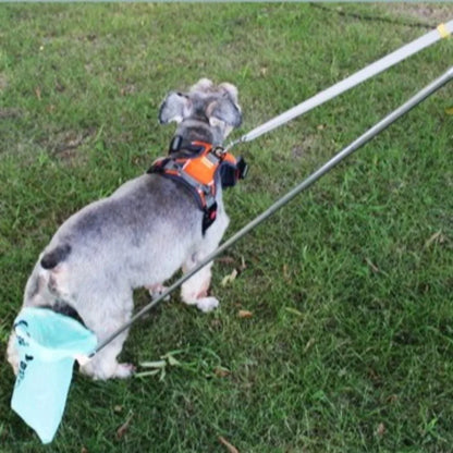 Foldable Pet Poop Scooper – Extendable Non-Contact Dog Waste Picker