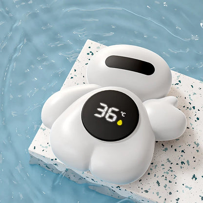 Baby Bath Thermometer – Digital LED Water Temperature Monitor with Safety Warning
