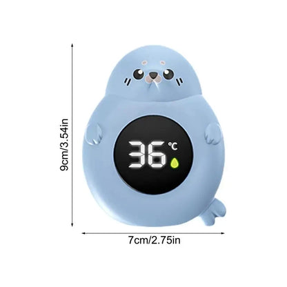 Baby Bath Thermometer – Digital LED Water Temperature Monitor with Safety Warning