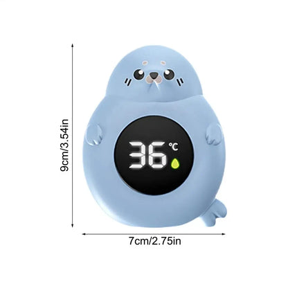 Baby Bath Thermometer – Digital LED Water Temperature Monitor with Safety Warning