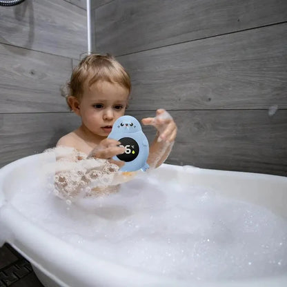 Baby Bath Thermometer – Digital LED Water Temperature Monitor with Safety Warning