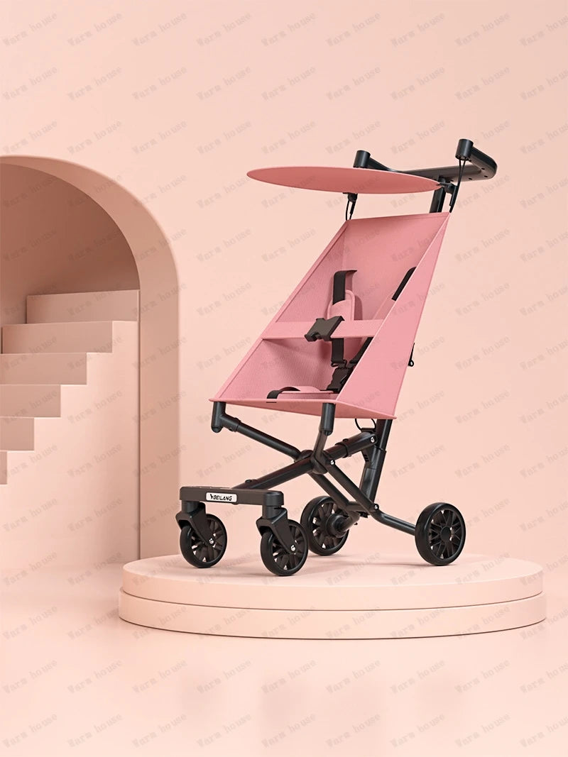 Baby Stroller for Big Kids Ultra Lightweight Foldable Stroller Travel Children's Umbrella Stroller Removable and Washable
