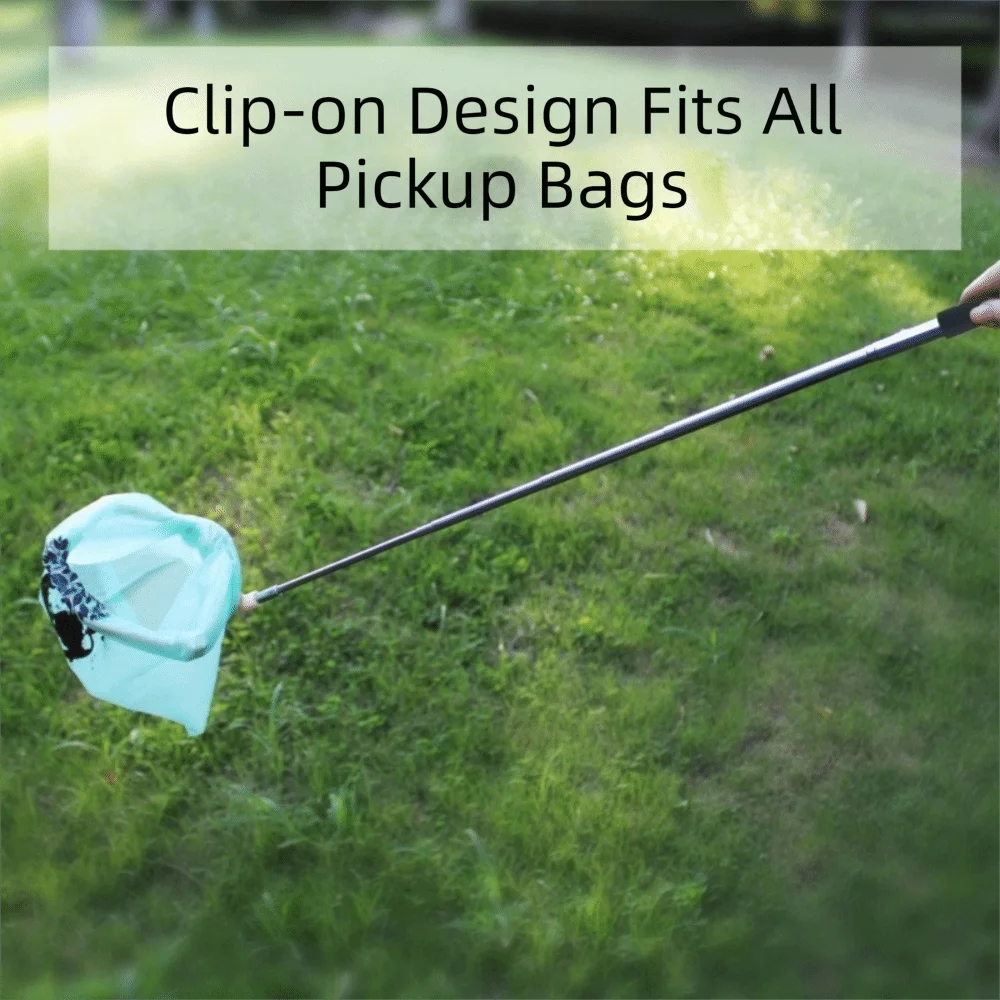 Foldable Pet Poop Scooper – Extendable Non-Contact Dog Waste Picker