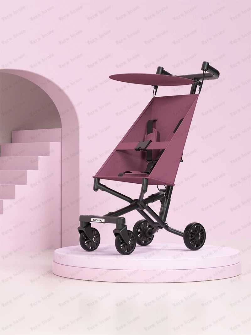 Baby Stroller for Big Kids Ultra Lightweight Foldable Stroller Travel Children's Umbrella Stroller Removable and Washable