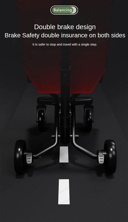 Baby Stroller for Big Kids Ultra Lightweight Foldable Stroller Travel Children's Umbrella Stroller Removable and Washable