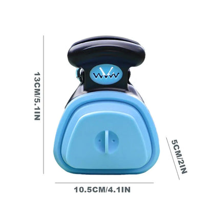 Foldable Portable Pet Poop Scooper – Hygienic One-Hand Waste Picker for Dogs